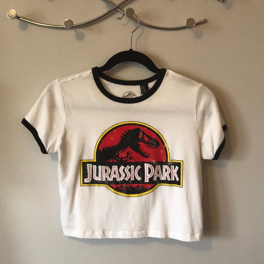 Forever 21 Jurassic Park Crop Top